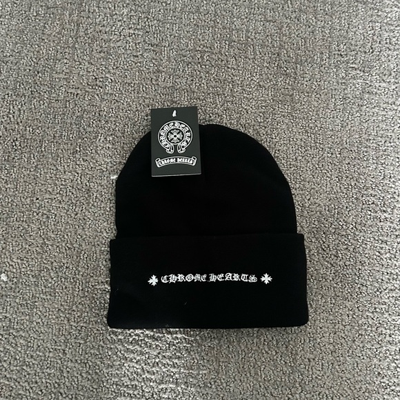 Chrome Hearts Black Beanie - Picture 2 of 3